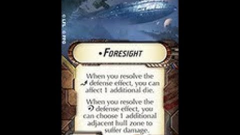 How-to use Title "Foresight" - Star Wars Armada Explained (SWAE)