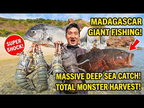 🚨 STRANDED in Madagascar PART 2: I Caught a GIANT "Sea Monster" on a Deserted Island?! 😱