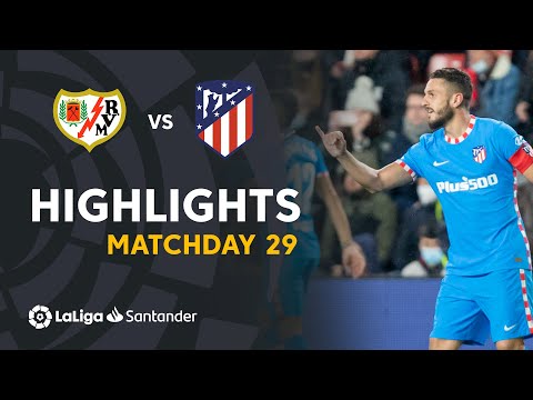 Resumen de Rayo Vallecano vs Atlético de Madrid (0-1)