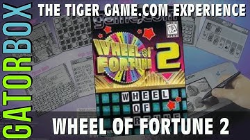Wheel of Fortune 2 | The Tiger Game.com Experience