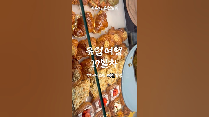 헝가리 숨은 맛집 & 소품샵 털기⭐️💭🧤#유럽여행 #유럽 #부다페스트 #헝가리 #부다페스트카페 #피스타치오 #유럽 #해외 #여행기