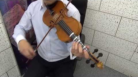 Hohmann Preparatory Exercises for violin Book 3 No 40(Upper part)