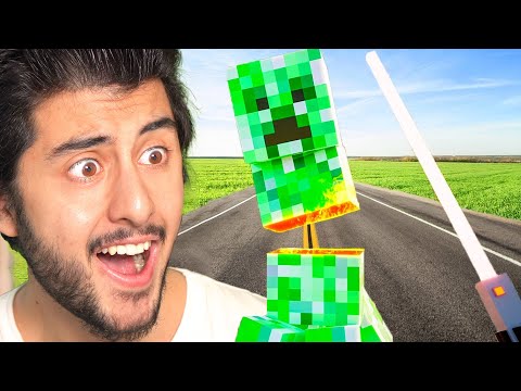 EN GERÇEKÇİ MİNECRAFT MODU!! (Tepki videosu değil)