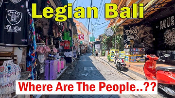 The Morning Vibe In The Back Street Of Legian Bali..!! What To Expect..??