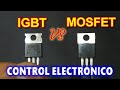 ✅ TRANSISTOR IGBT vs MOSFET - COMPARACIONES TECNICAS  / CONTROL DE CORRIENTES y POLARIZACIONES