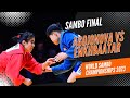 AGOJONOVA Ibodatkhon vs ENKHBAATAR Nomintuya. World Sambo Championships 2023 MGL