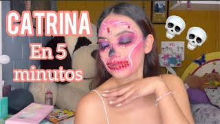 Maquillaje de catrina rápido y fácil 💀