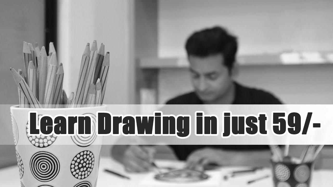 Learn Drawing with Slow Version Video Tutorials in Just 59 | YouTube ...