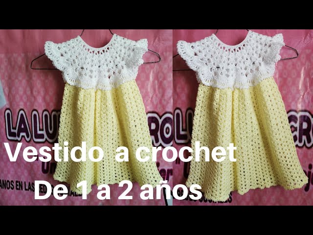 Vestidos Para Niña A Crochet Patrones En La Caja De Descripción | Ropa Crochet  Patrones 