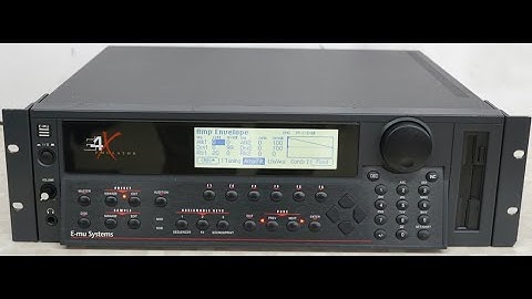 E-MU E4X EMULATOR INSIDE by ALEXALBA