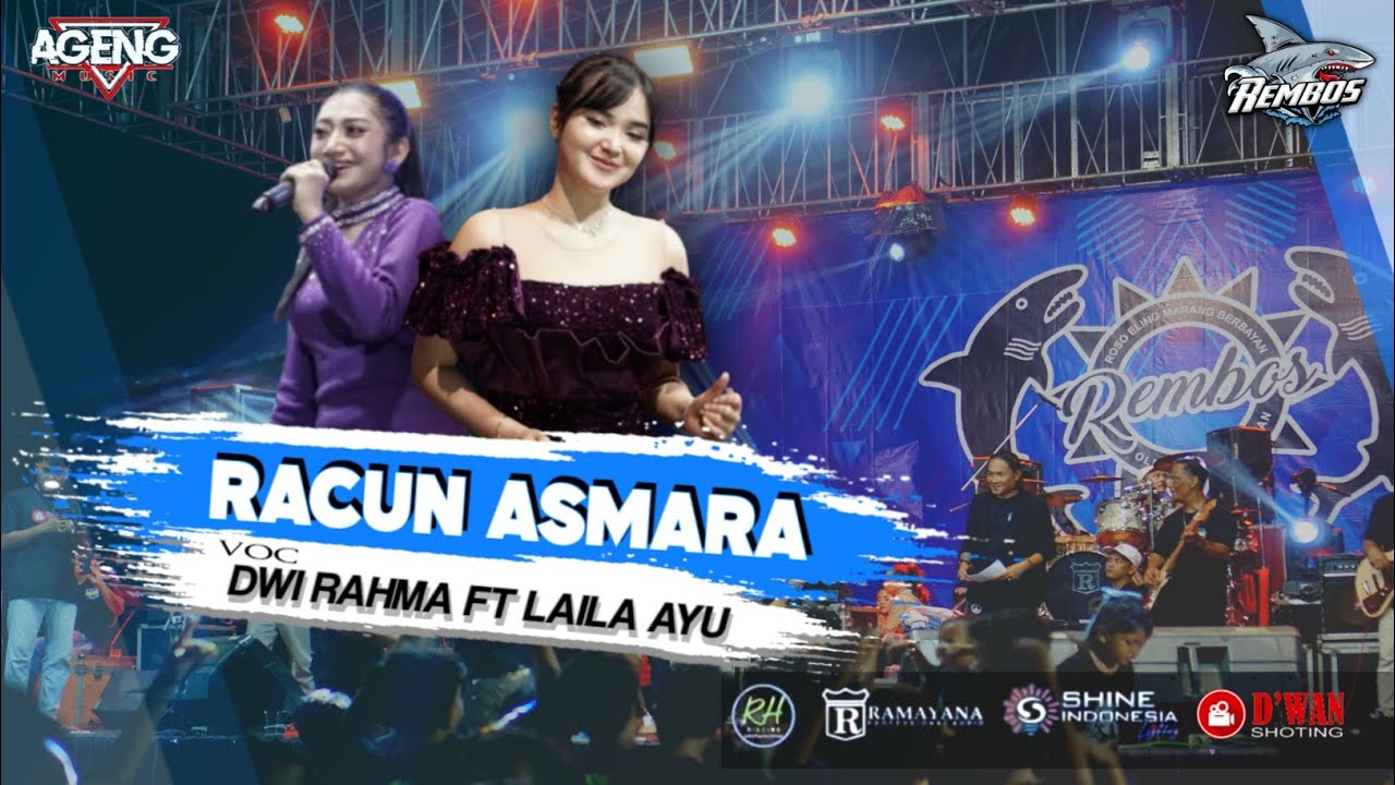 RACUN ASMARA - DWI RAHMA FT LAILA AYU AGENG MUSIK {COVER LIVE PERFORM} REMBOS 2025
