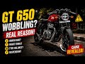 GT 650 Wobbling problem & solution| vlog-3| Telugu|#gt650 #motovlogging #riding #motovlogger