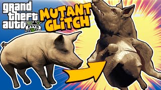 GTA 5  ANIMAL GRENADE GLITCH! (Peyote Plant Funny Moments)