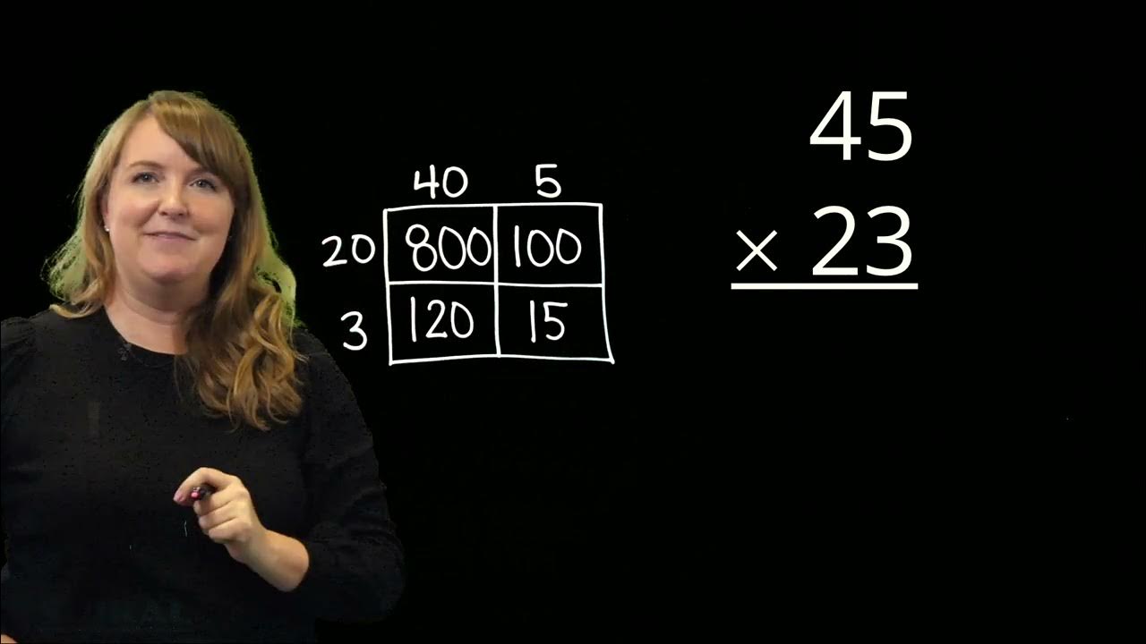 Spiral multiplication of whole numbers array algorithm youtube