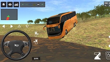 Euro Bus Driving Game Public Transportation 2024 -  Indonesia Bus Simulator Android Gameplay #536 