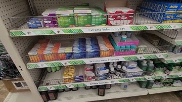 Dollar Tree Over-The-Counter Shelf Organization | August 2024 (Soft Spoken)