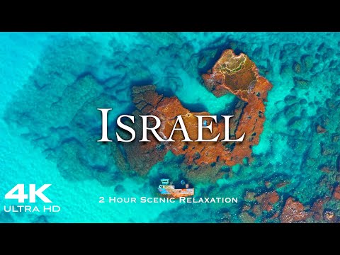 [4K] ISRAEL 2024 🇮🇱 2 Hour Drone Aerial of The Holy Land | מדינת ישראל l Relaxation دولة اسرائيل