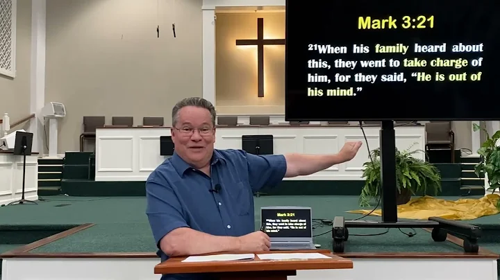 the midweek bible study Mark 3:20 35 Pastor Tim Lantzy  for 11/16/2022