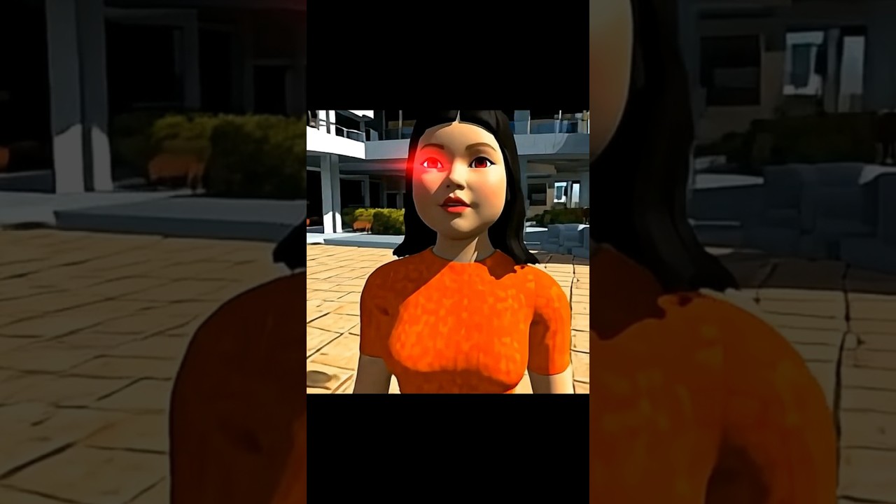 Payal became a squid game girl ☠️ Indian bike driving 3d 