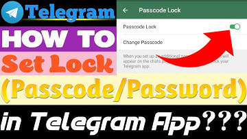 How to set Password/Passcode in Telegram App? || #Telegram ko lock kaise kare || #AvinashWalton 🔥🔥🔥