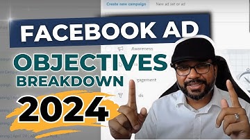 Facebook Advertising Campaign Objectives Breakdown 2024