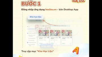 HƯỚNG DẪN TẢI SÁCH MỀM 2.0 GLOBAL SUCCESS SỬ DỤNG OFFLINE TRÊN PHIÊN BẢN DESKTOP APP️