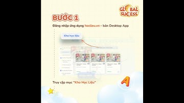 HƯỚNG DẪN TẢI SÁCH MỀM 2.0 GLOBAL SUCCESS SỬ DỤNG OFFLINE TRÊN PHIÊN BẢN DESKTOP APP️