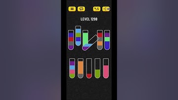 Water sort puzzle level 1298