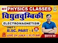 UNIT-1 विधुतचुंबिकी//electromagnetism// CURL //b.sc part-1//24 july @8:15am||#5  BY HANSRAJ SIR
