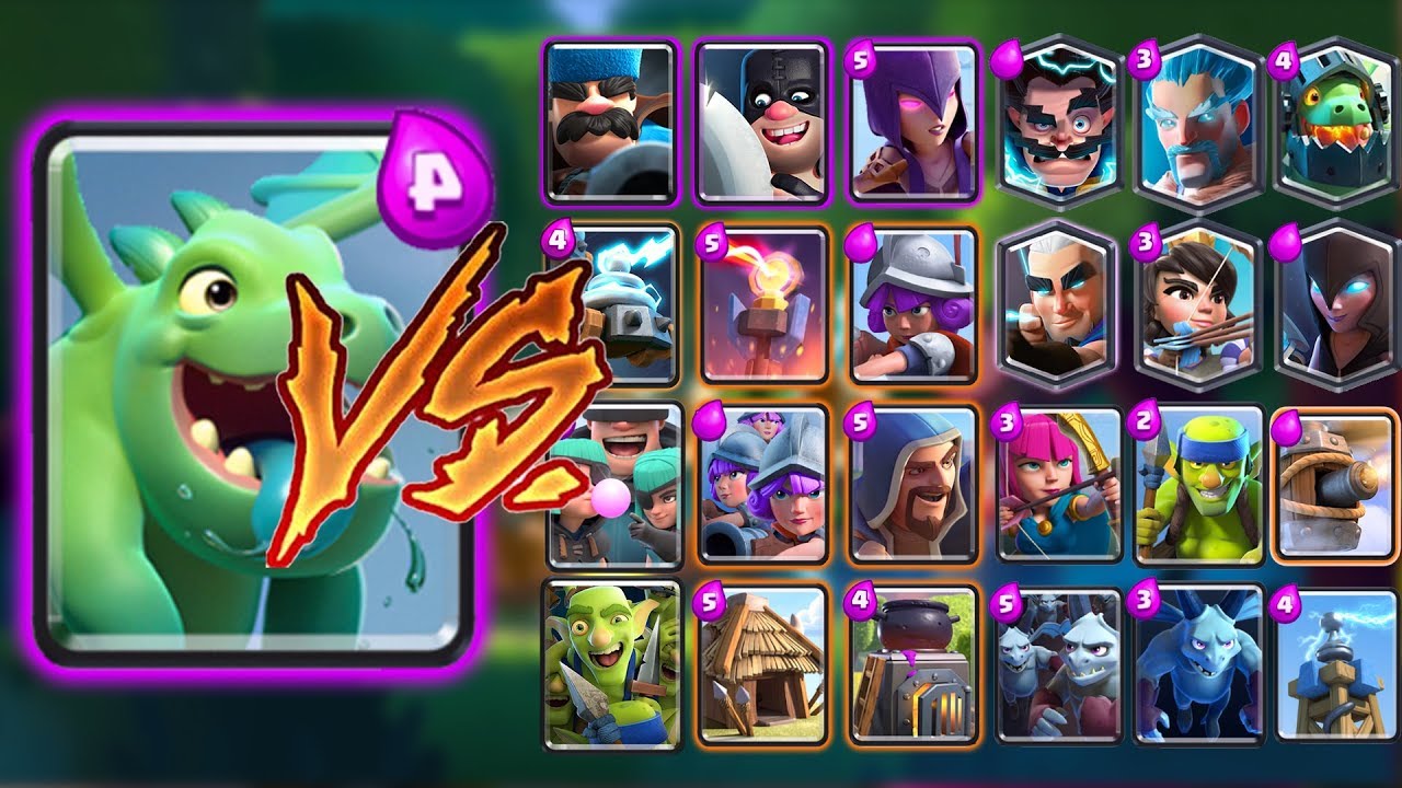 BABY DRAGON VS ALL CARDS IN CLASH ROYALE | BABY DRAGON 1 ON 1 GAMEPLAY -  YouTube