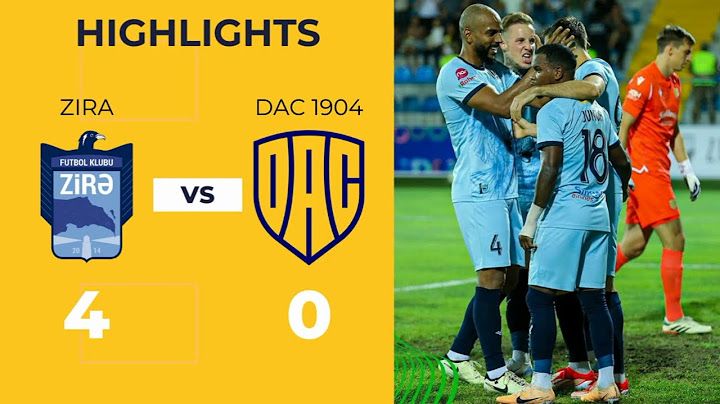 Zira vs Dac 4 - 0 / Highlights and all Goals  / İcmal