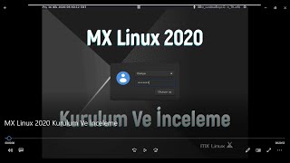 MX Linux 2020 Kurulum Ve İnceleme / VMware Workstation Pro(🟢)