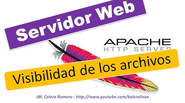 Apache04: Cómo controlar la visibilidad de los archivos de una web.