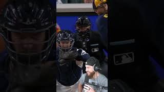 Jake Rogers knuckleball might be better than his stache 👀 #mlb