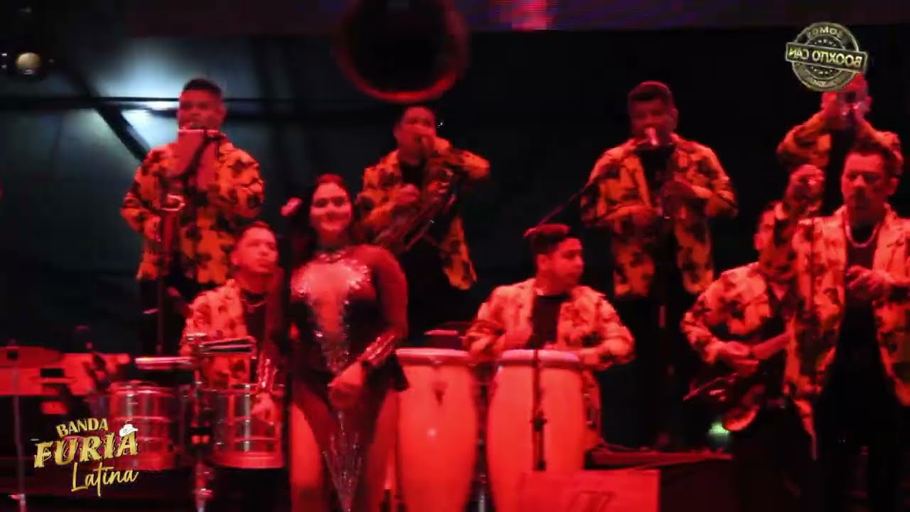 Banda Furia Latina - Baile del Monkey - En vivo 2023 Motul Yuc.