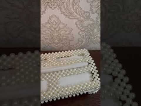 Салфетница из белых