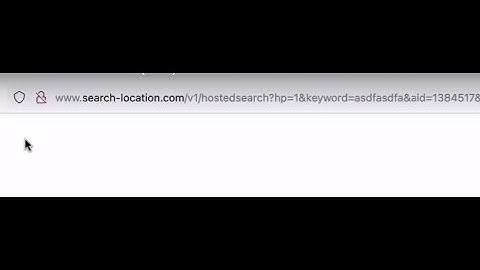 Search-location.com Redirect Solution - Stop Search-location.com Redirect