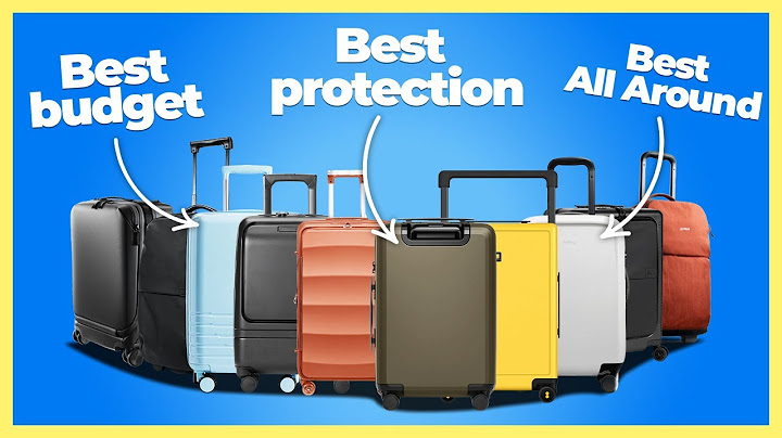10 PERFECT Suitcases for Summer 2025 😎 (Honest Luggage Review)