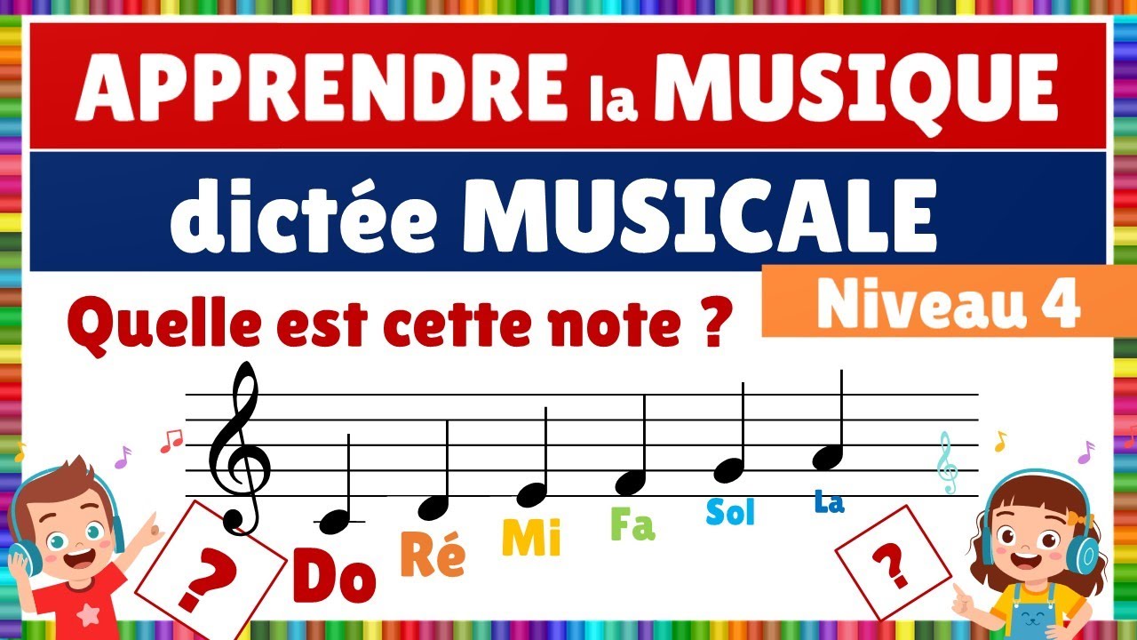 Solfège & Dictées Musicales, Niveau Débutant