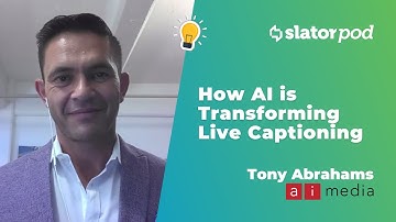 How AI is Transforming Live Captioning