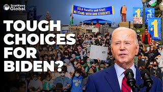 Why Are Campus Protests Over Gaza A Tough Balancing Act For Biden? | #joebiden #israel #palestine by StratNewsGlobal 236 views 6 days ago 5 minutes, 51 seconds