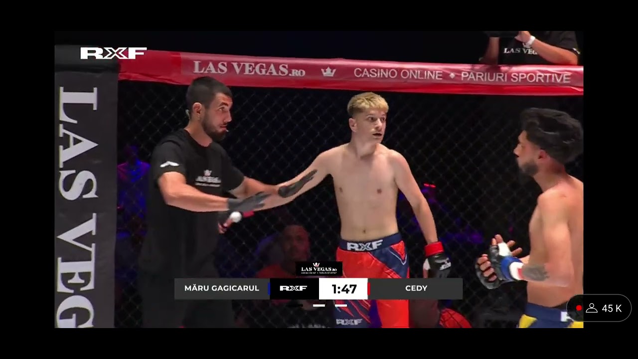 Maru Gagicaru vs cedy, făcut KO MARU RXF - YouTube