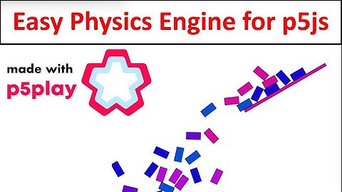 Introducing p5play: a Physics and Game Engine for p5js - with coding example