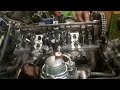 регулировка клапанов мерседес W123 230#Двигатель M115.954#установка рокеров.
