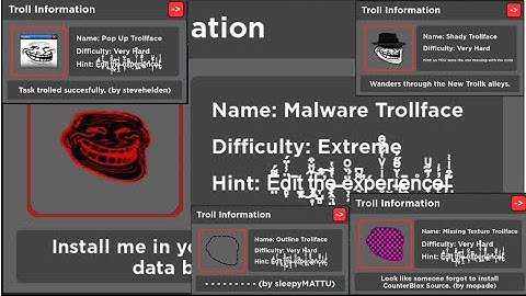 Find The Troll Faces: Re-Memed - How to get all Troll Faces in Corrupted Neighborhood