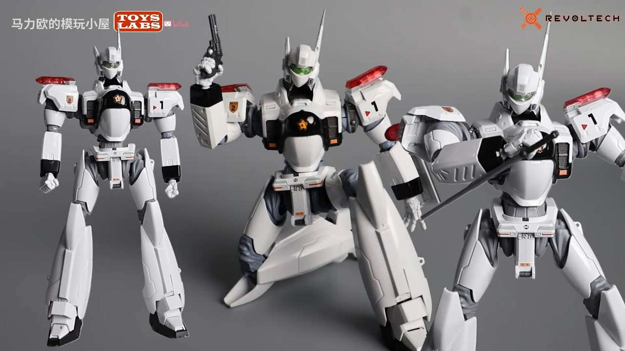海洋堂机动警察EZY-英格拉姆Plus 1号机Kaiyodo-Revoltech AV-98 Ingram
