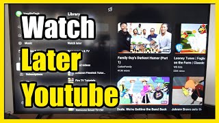 How to Save Video to Watch Later or Playlist on Youtube App TV (Fast Tutorial)
