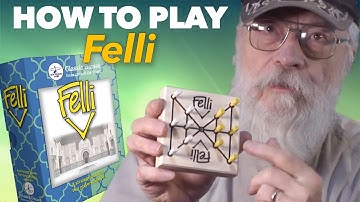 How To Play Felli - A historic two-player strategy game from Morocco.