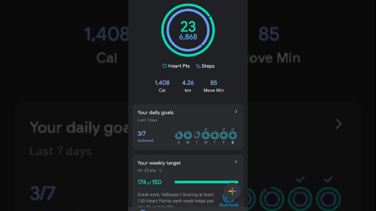 Track your walking distance 