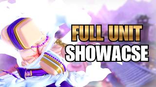 NEW Gear 5 Luffy (Elastic Captain) FULL Showcase! INSANE Damage & Abilities | Anime Vanguards